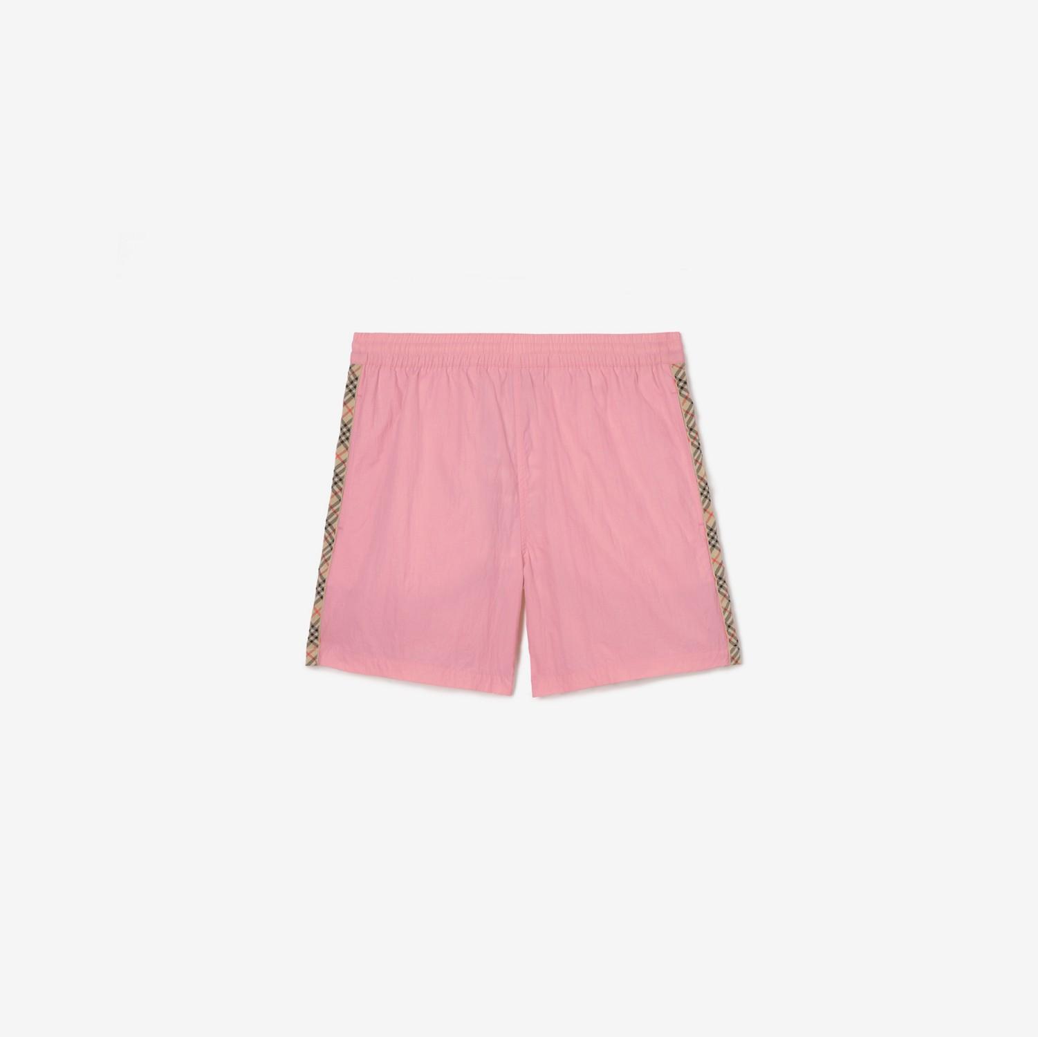 Check Trim Swim Shorts by BURBERRY