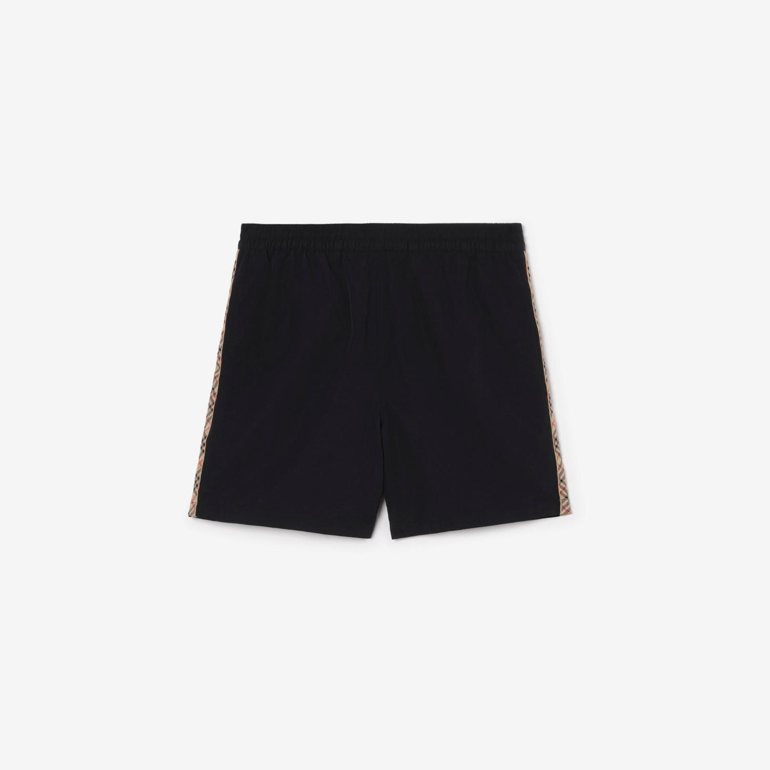 Check Trim Swim Shorts by BURBERRY