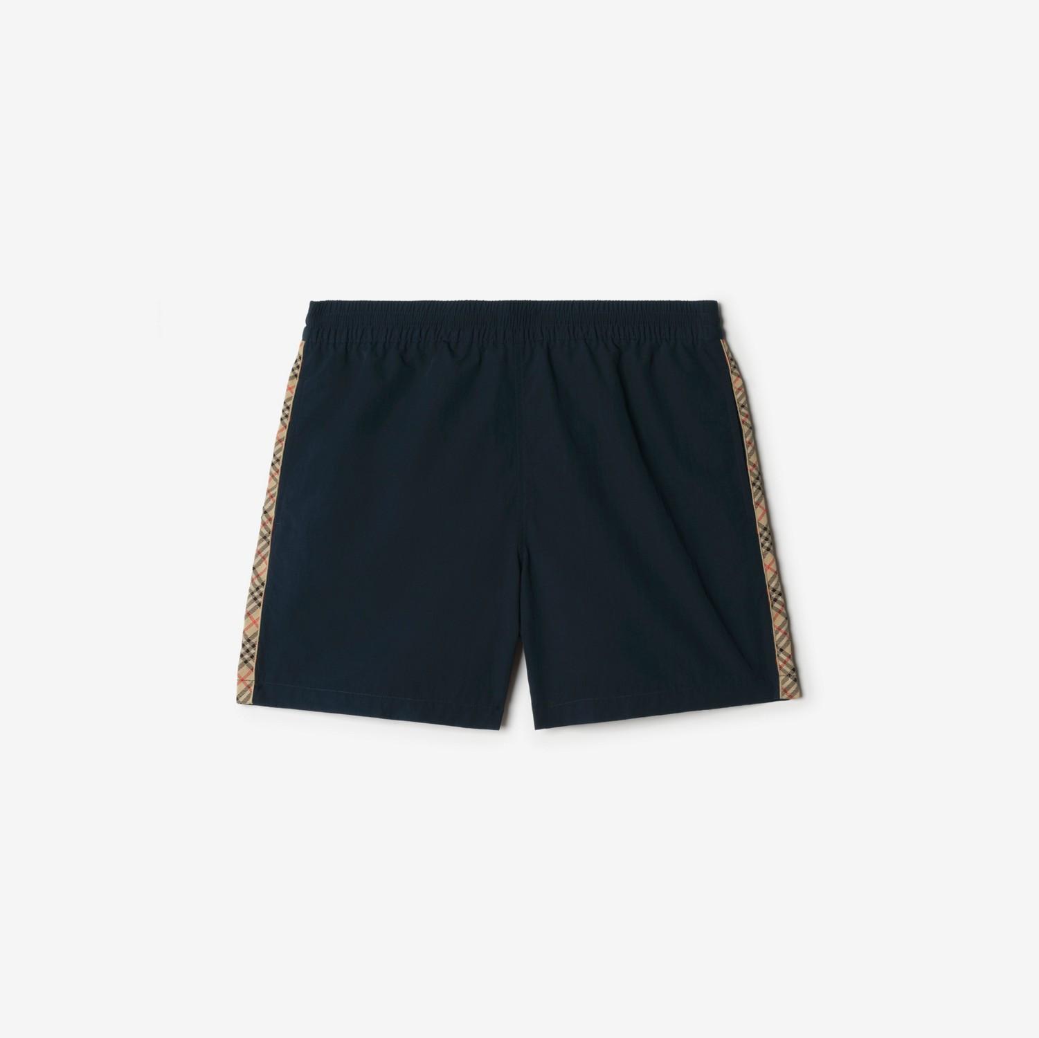 Check Trim Swim Shorts by BURBERRY