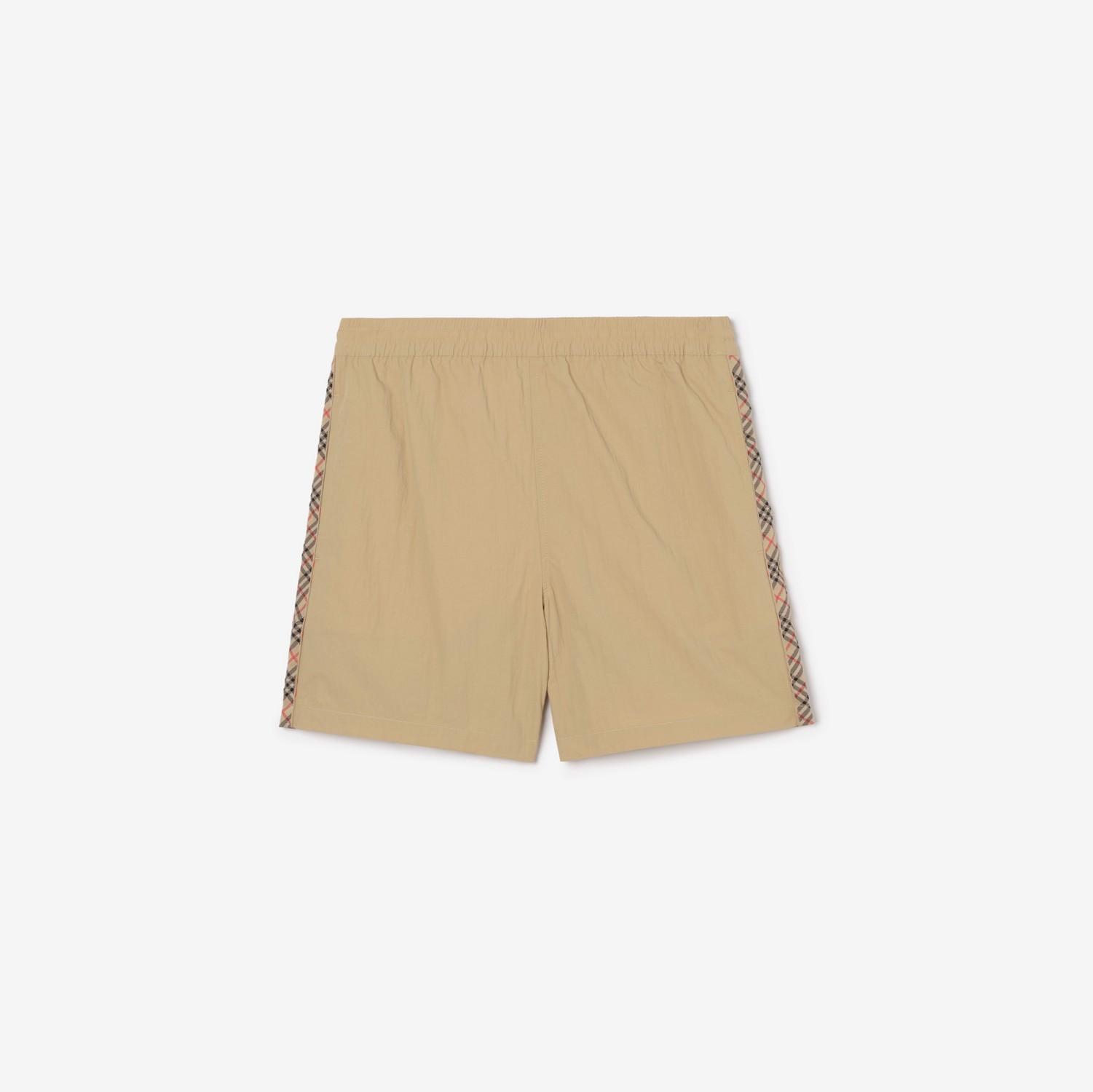 Check Trim Swim Shorts by BURBERRY