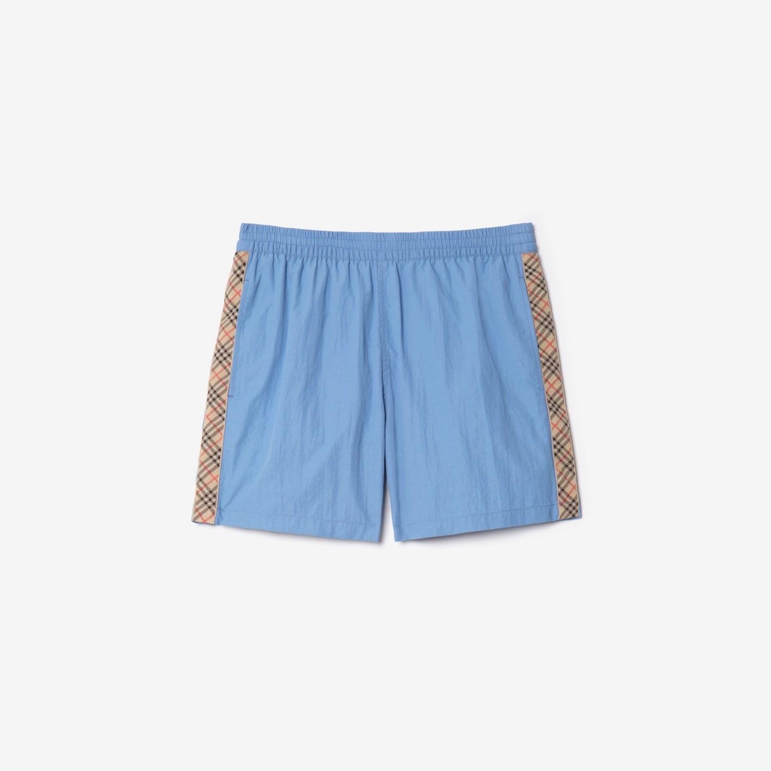 Check Trim Swim Shorts by BURBERRY