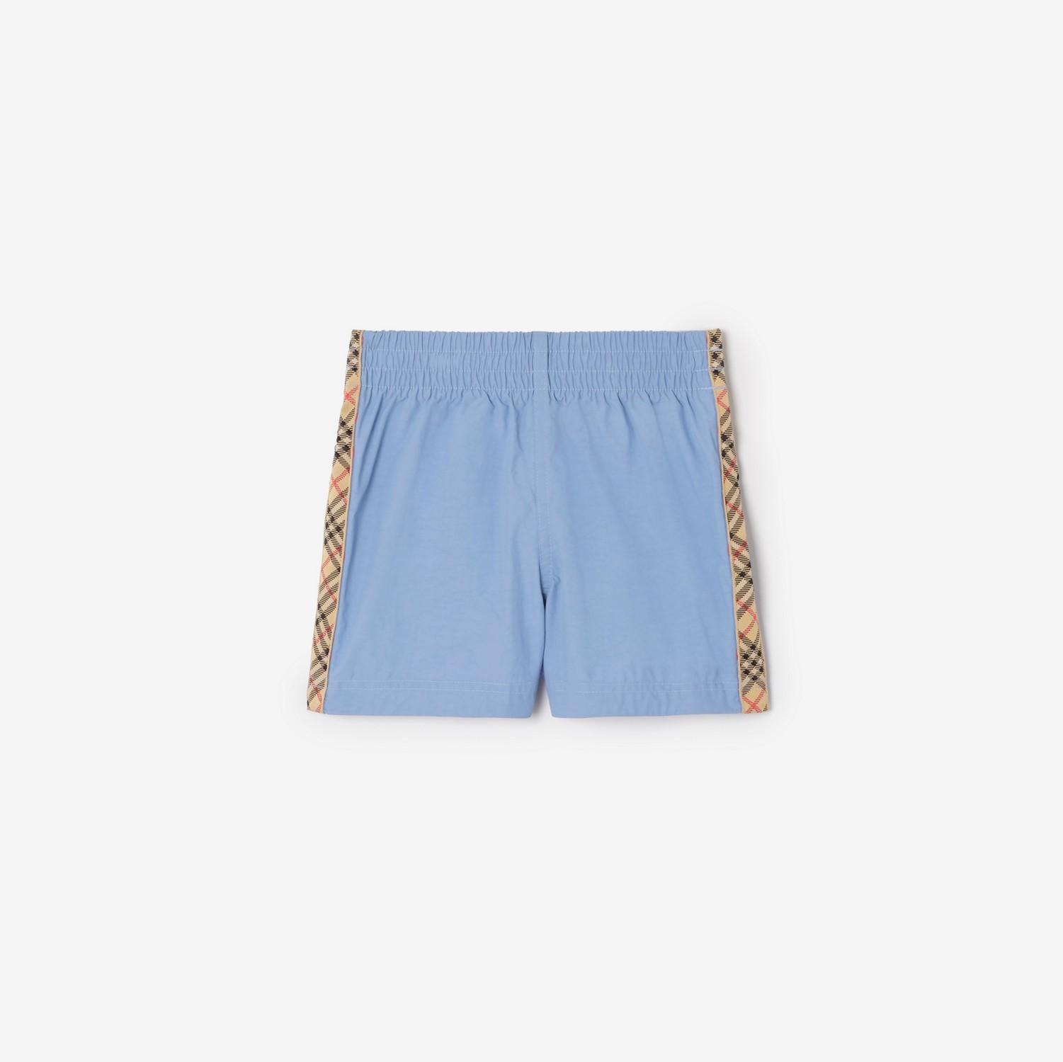 Check Trim Swim Shorts by BURBERRY