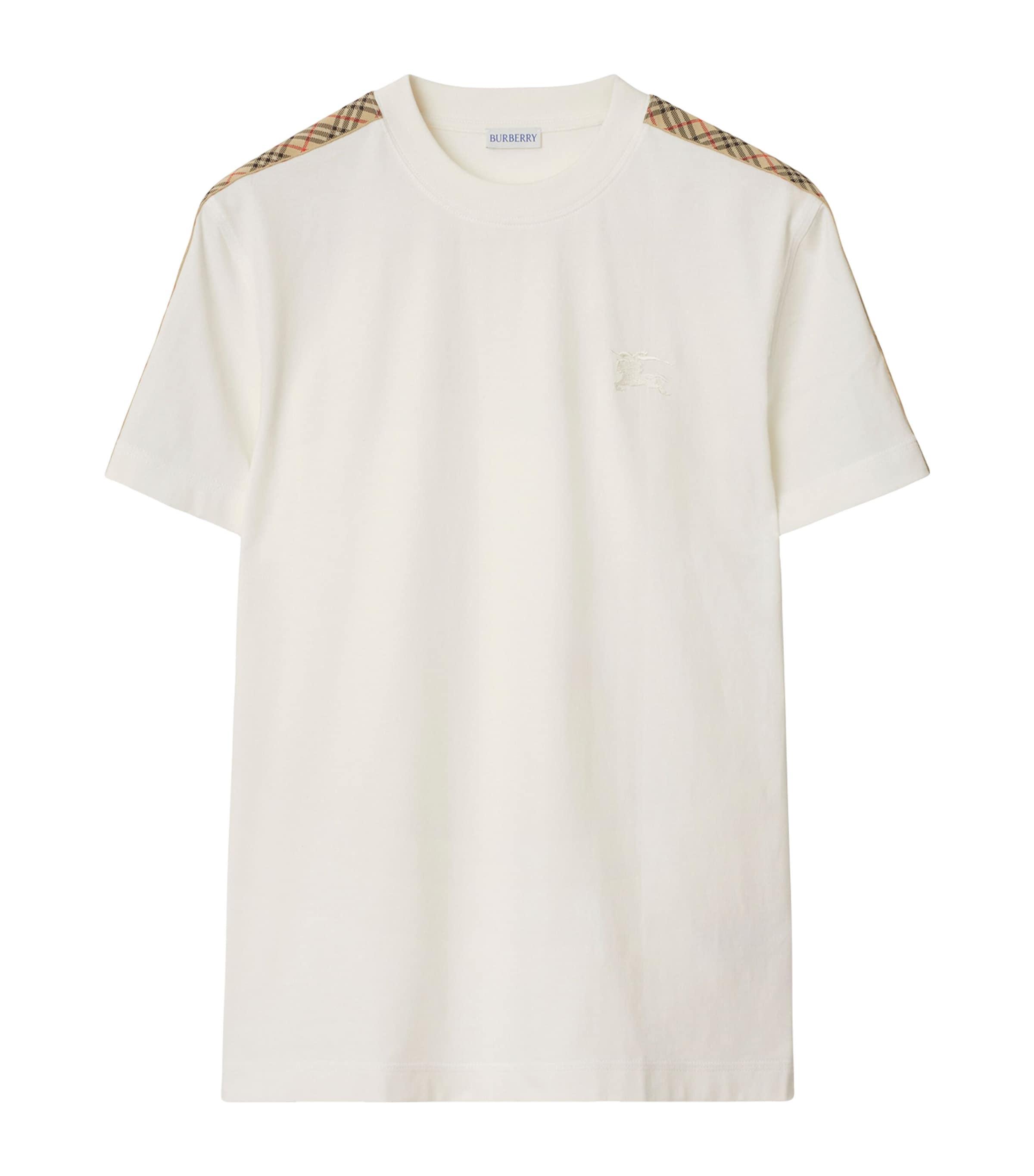 Check-Trim T-Shirt by BURBERRY