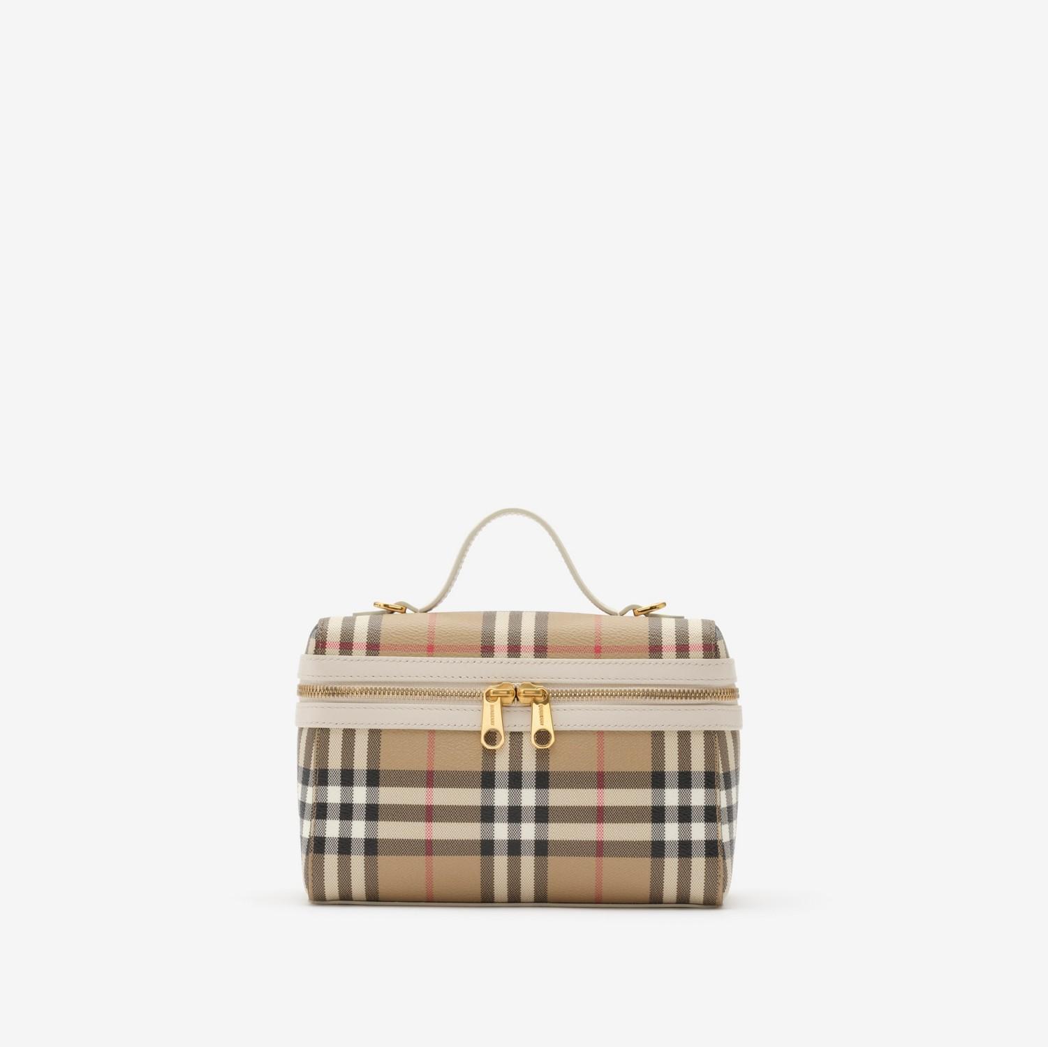 Check Vanity Bag​ by BURBERRY