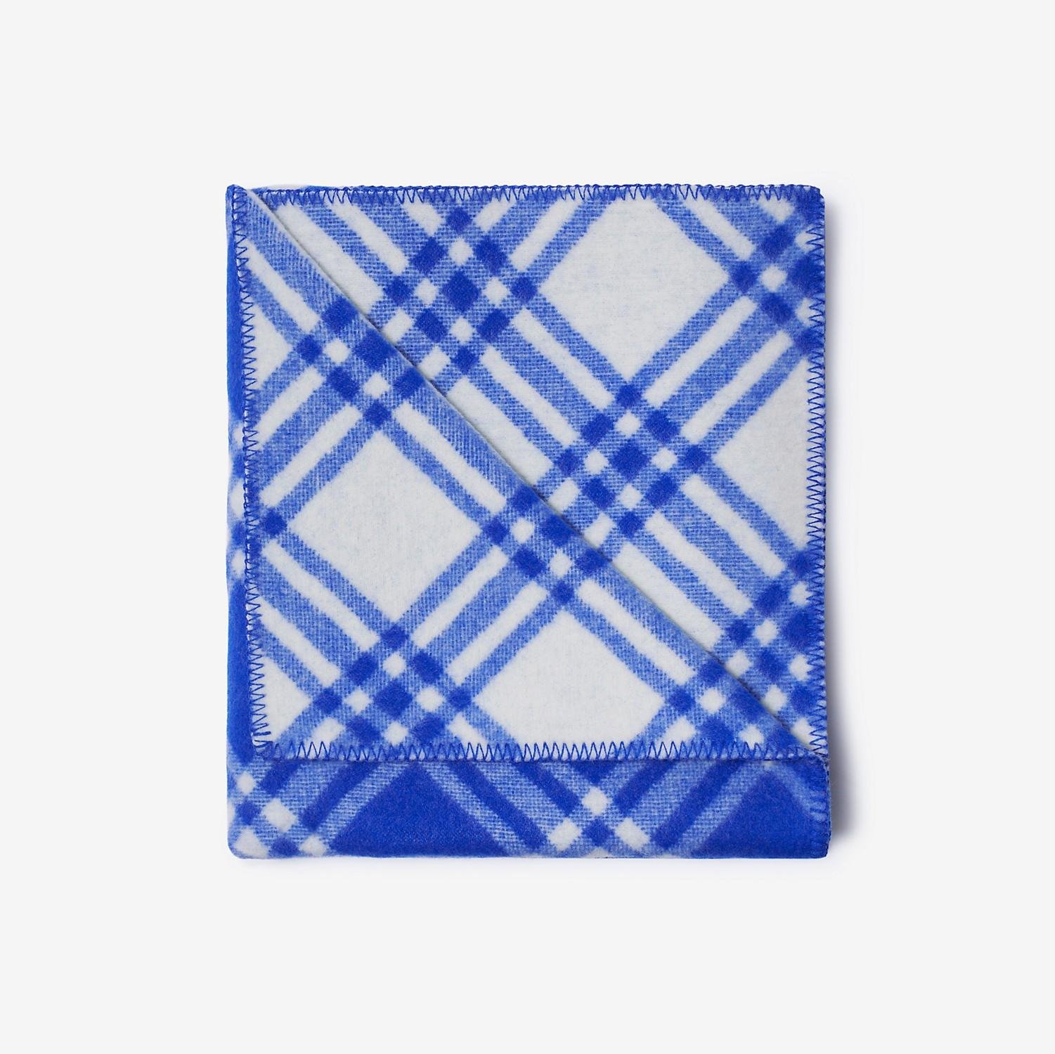 Check Wool Blanket by BURBERRY