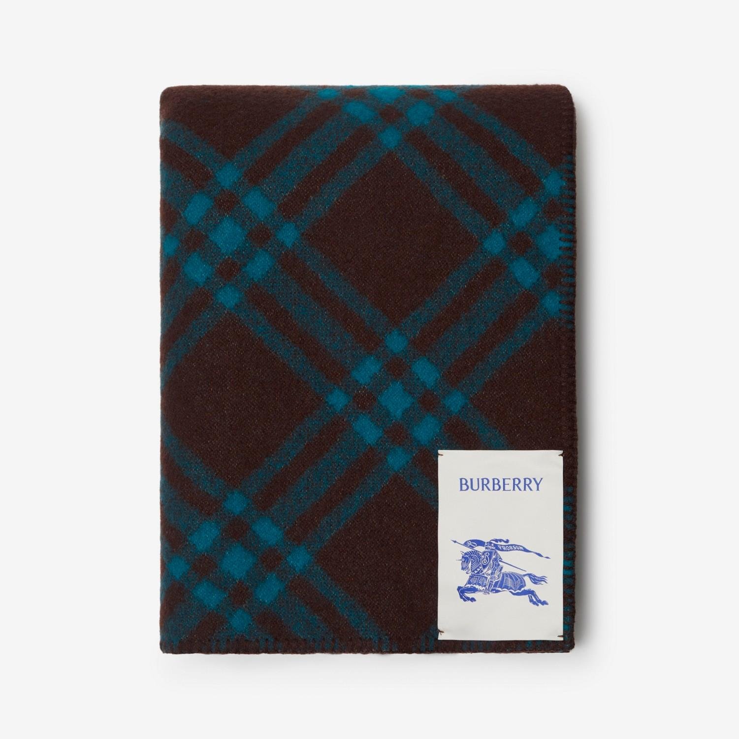 Check Wool Blanket by BURBERRY