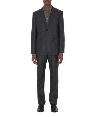 Check Wool Cashmere Tailored Jacket by BURBERRY