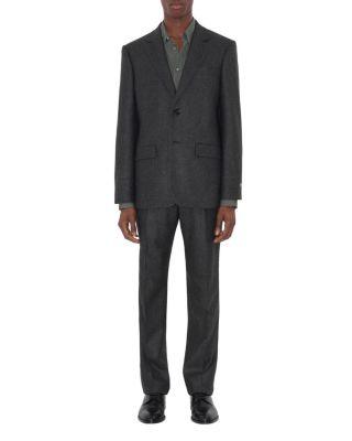 Check Wool Cashmere Tailored Trousers by BURBERRY