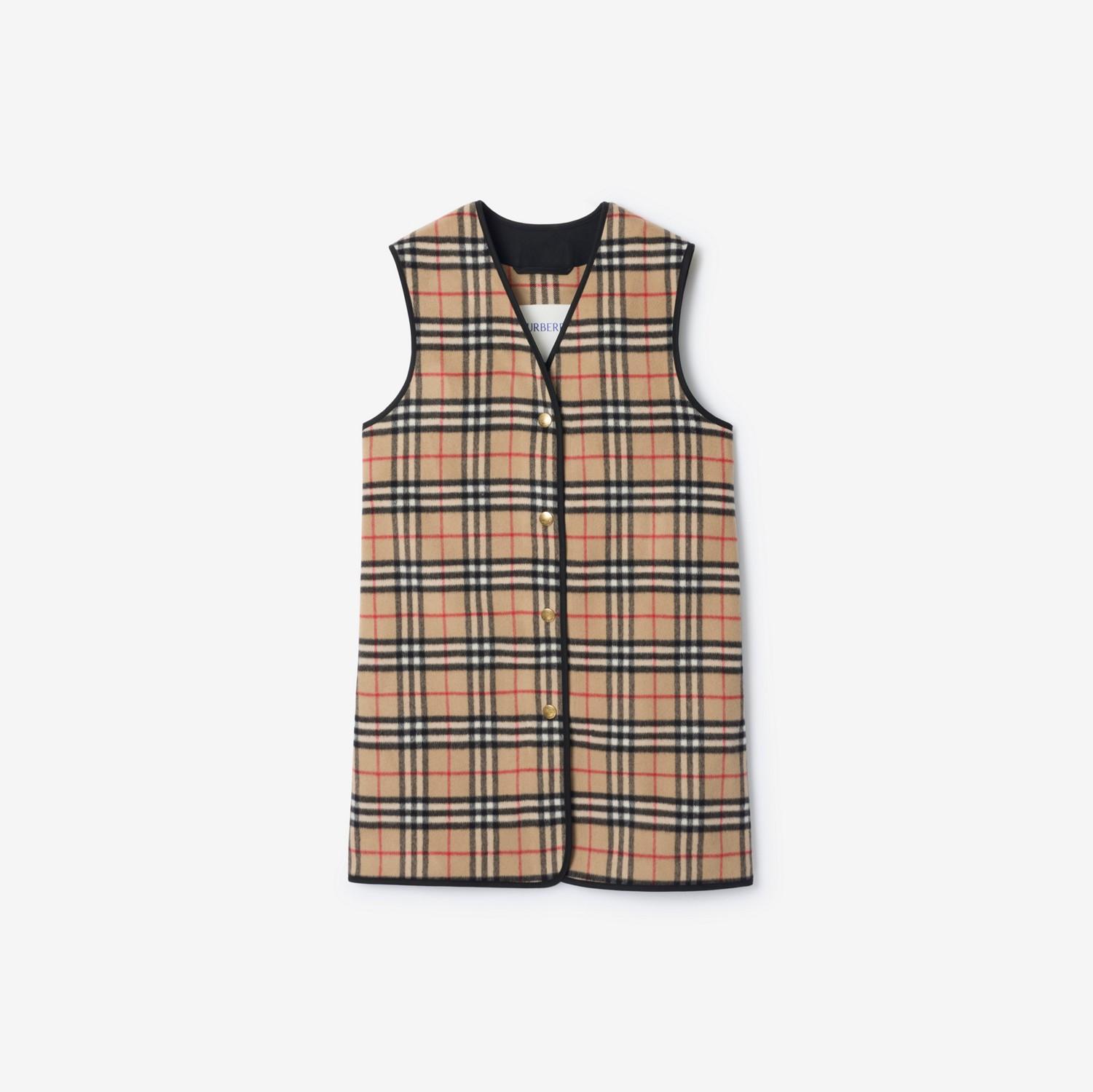 Check Wool Cashmere Warmer by BURBERRY
