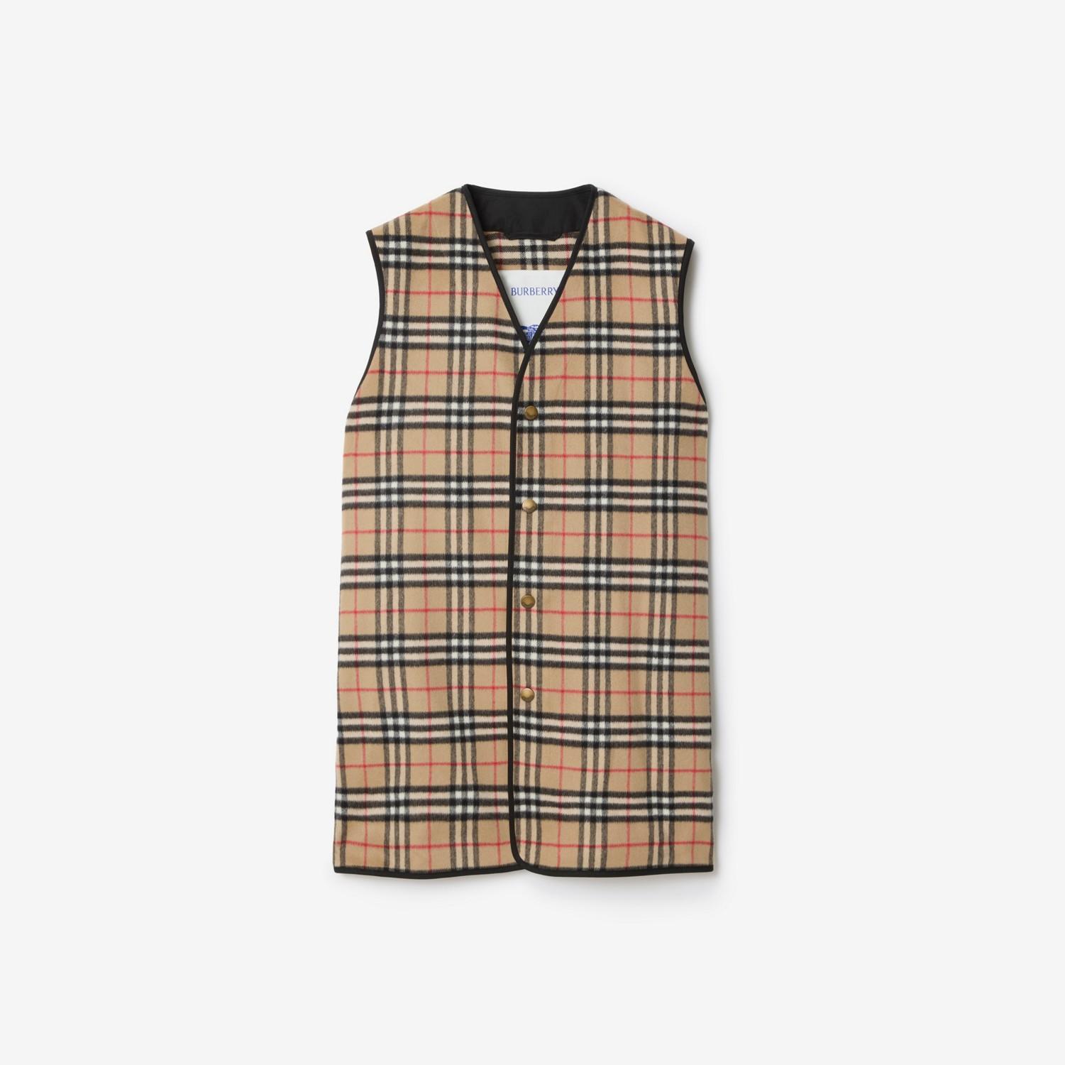 Check Wool Cashmere Warmer by BURBERRY