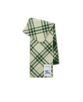 Check Wool Scarf by BURBERRY