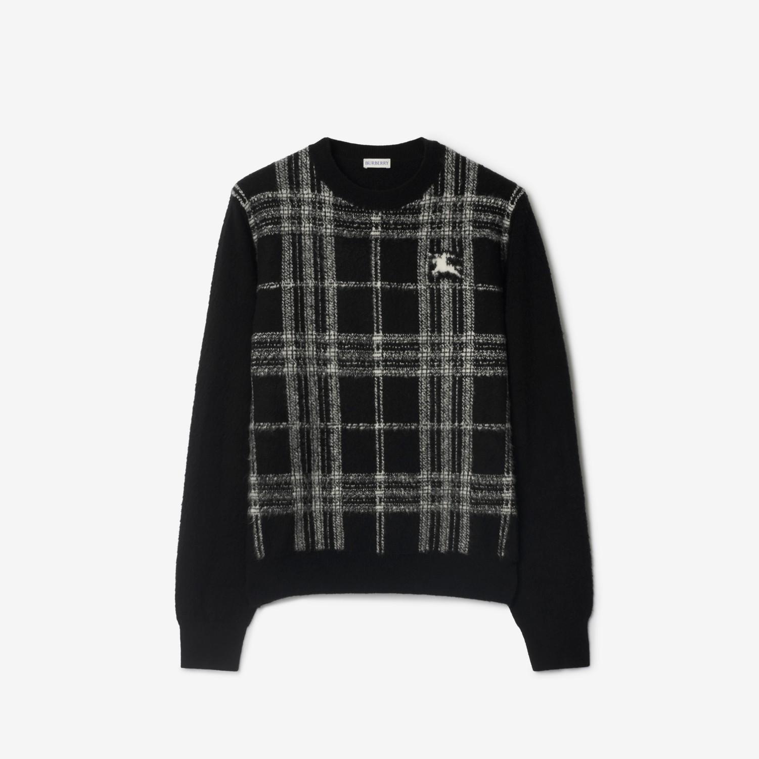 Check Wool Sweater by BURBERRY
