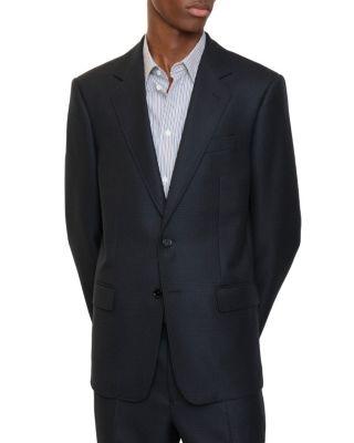 Check Wool Tailored Jacket by BURBERRY