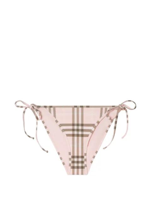Check bikini briefs by BURBERRY