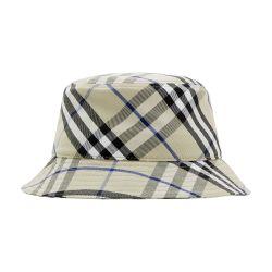 Check bucket hat by BURBERRY