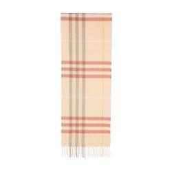 Check cashmere scarf by BURBERRY