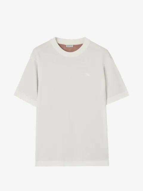 Check cotton T-shirt by BURBERRY