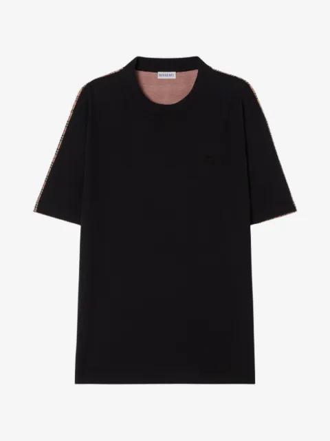 Check cotton T-shirt by BURBERRY