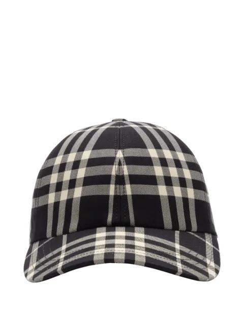 Check cotton baseball cap by BURBERRY