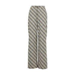 Check cotton pants by BURBERRY