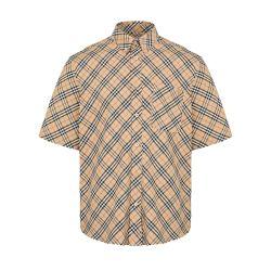 Check cotton shirt by BURBERRY