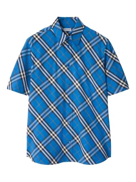 Check cotton shirt by BURBERRY