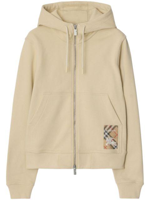 Check label hoodie by BURBERRY