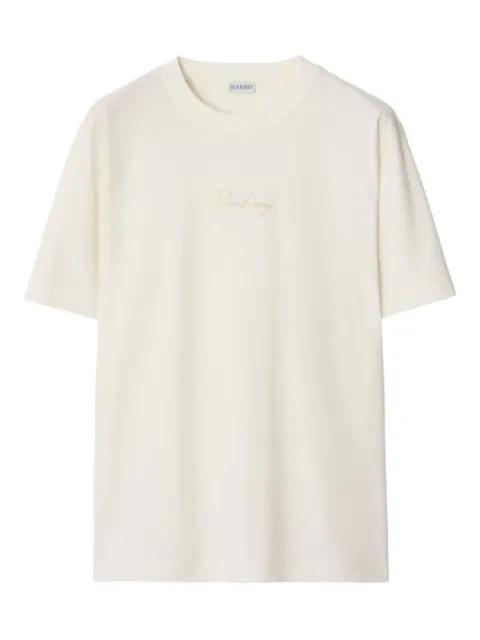 Check-logo T-shirt by BURBERRY