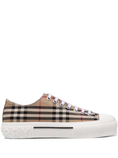 Check low-top sneakers by BURBERRY