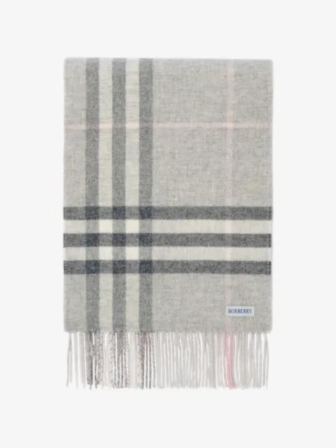 Check-pattern scarf by BURBERRY