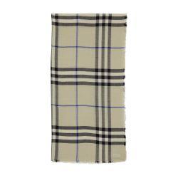 Check scarf by BURBERRY