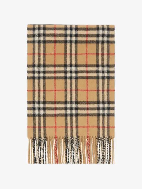 Check scarf by BURBERRY