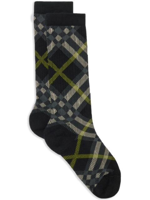 Check socks by BURBERRY