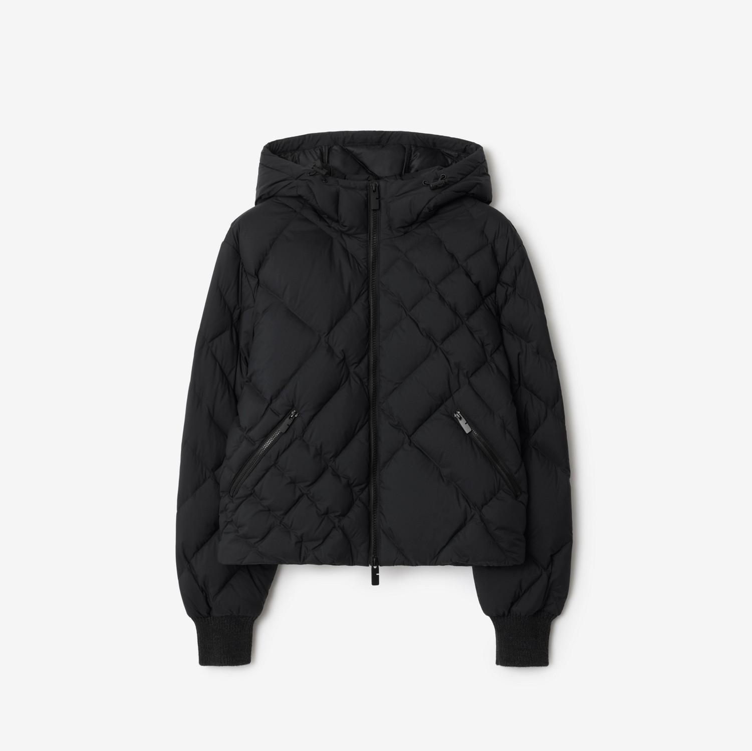 Check-stitch Nylon Delley Puffer Jacket by BURBERRY