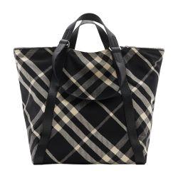 Check tote bag by BURBERRY
