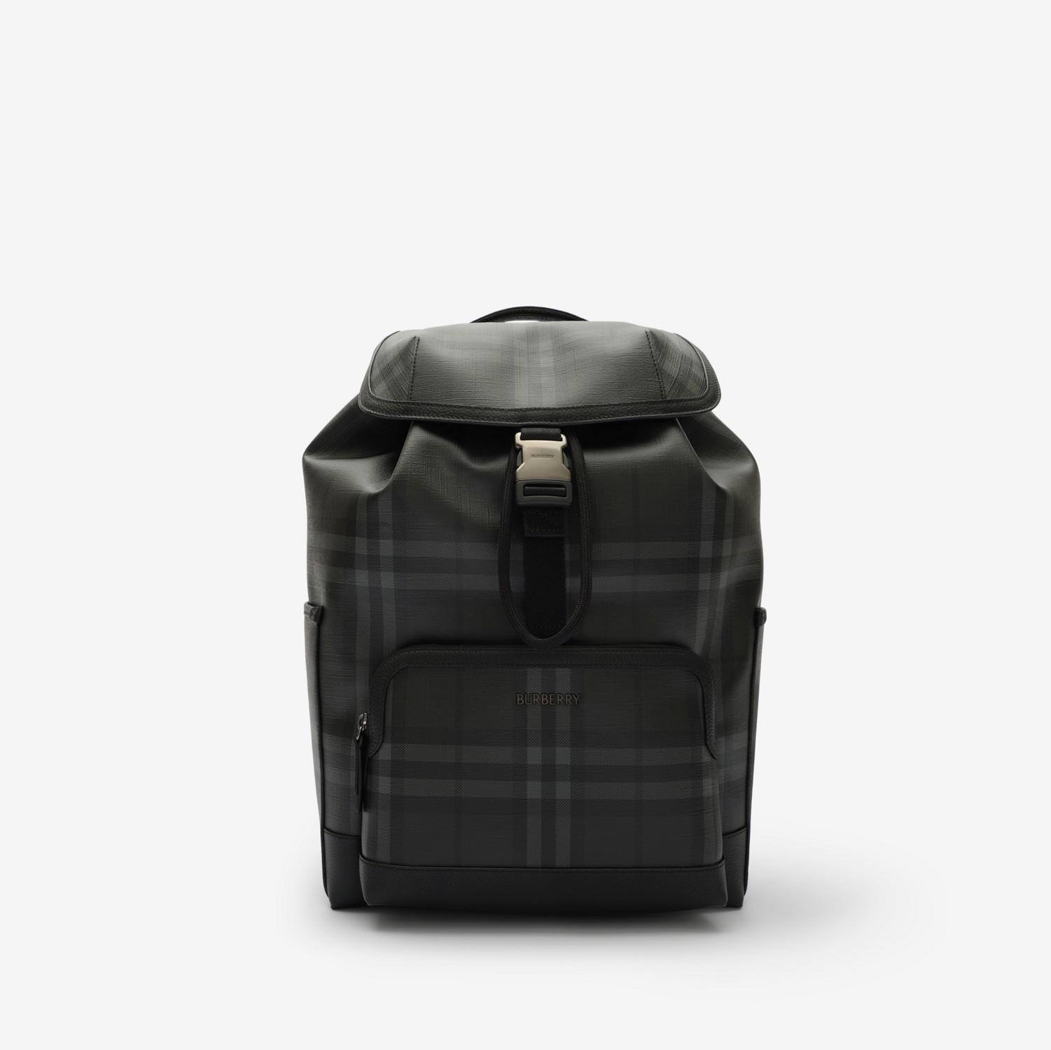 City Check Clip Backpack by BURBERRY