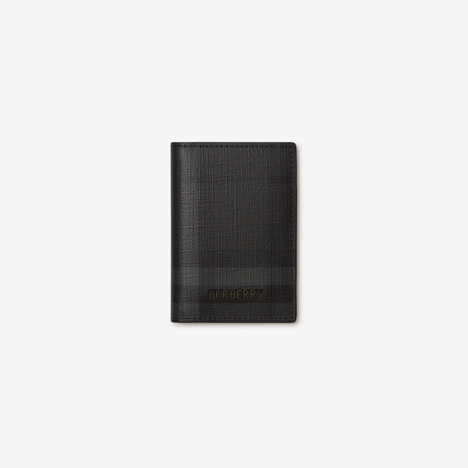 City Check Folding Card Case by BURBERRY