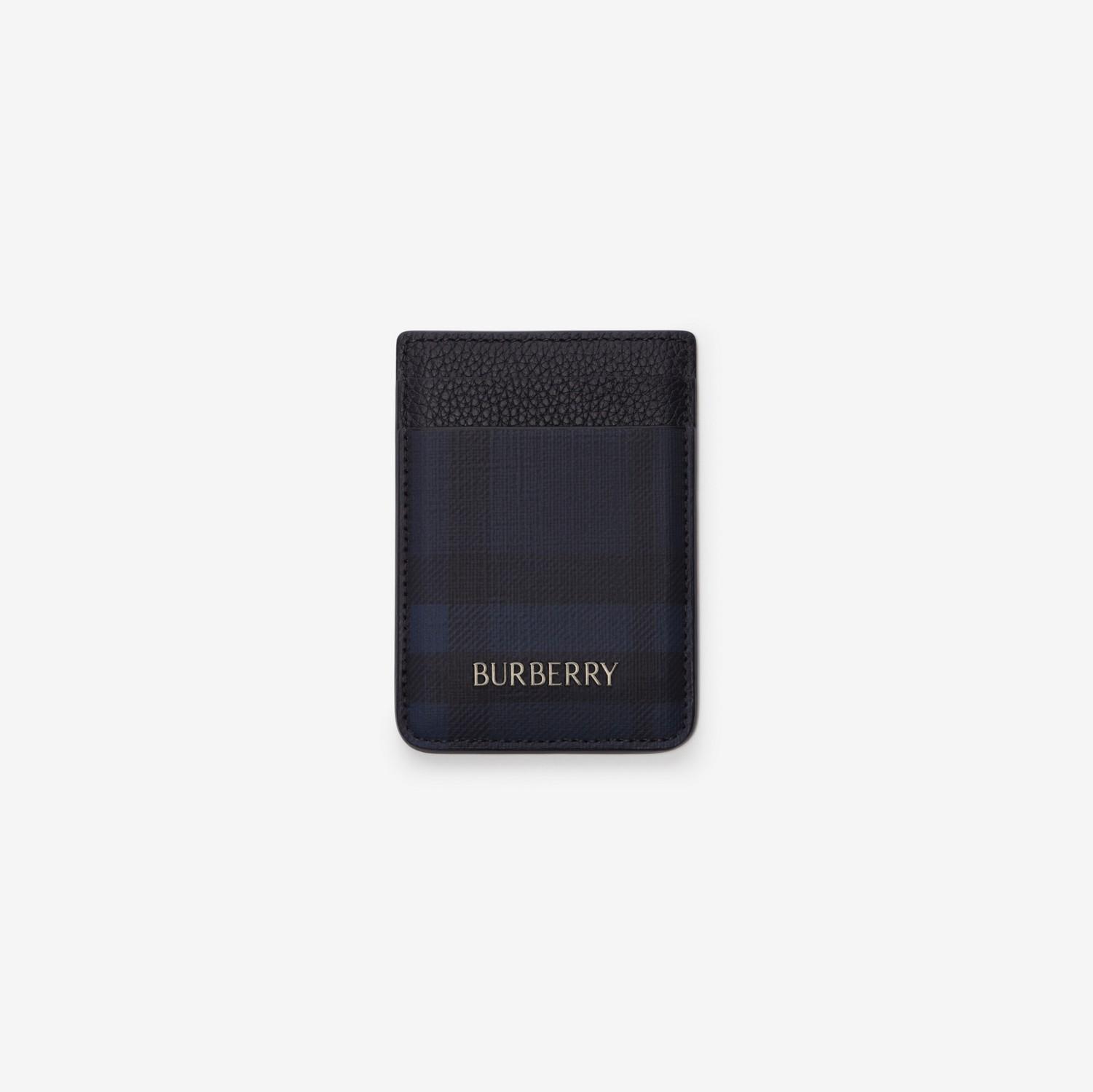 City Check Magnetic Card Case by BURBERRY