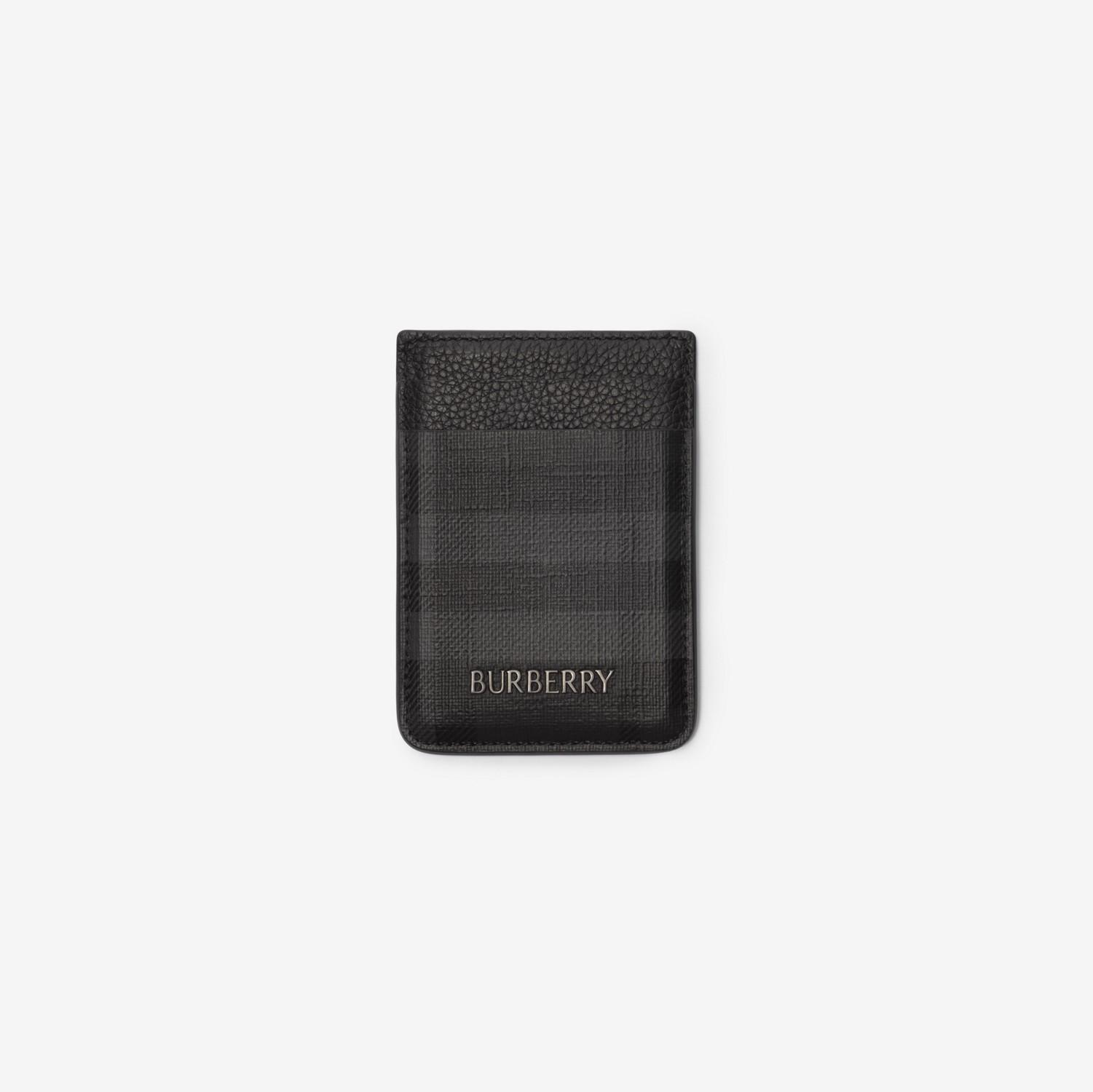 City Check Magnetic Card Case by BURBERRY