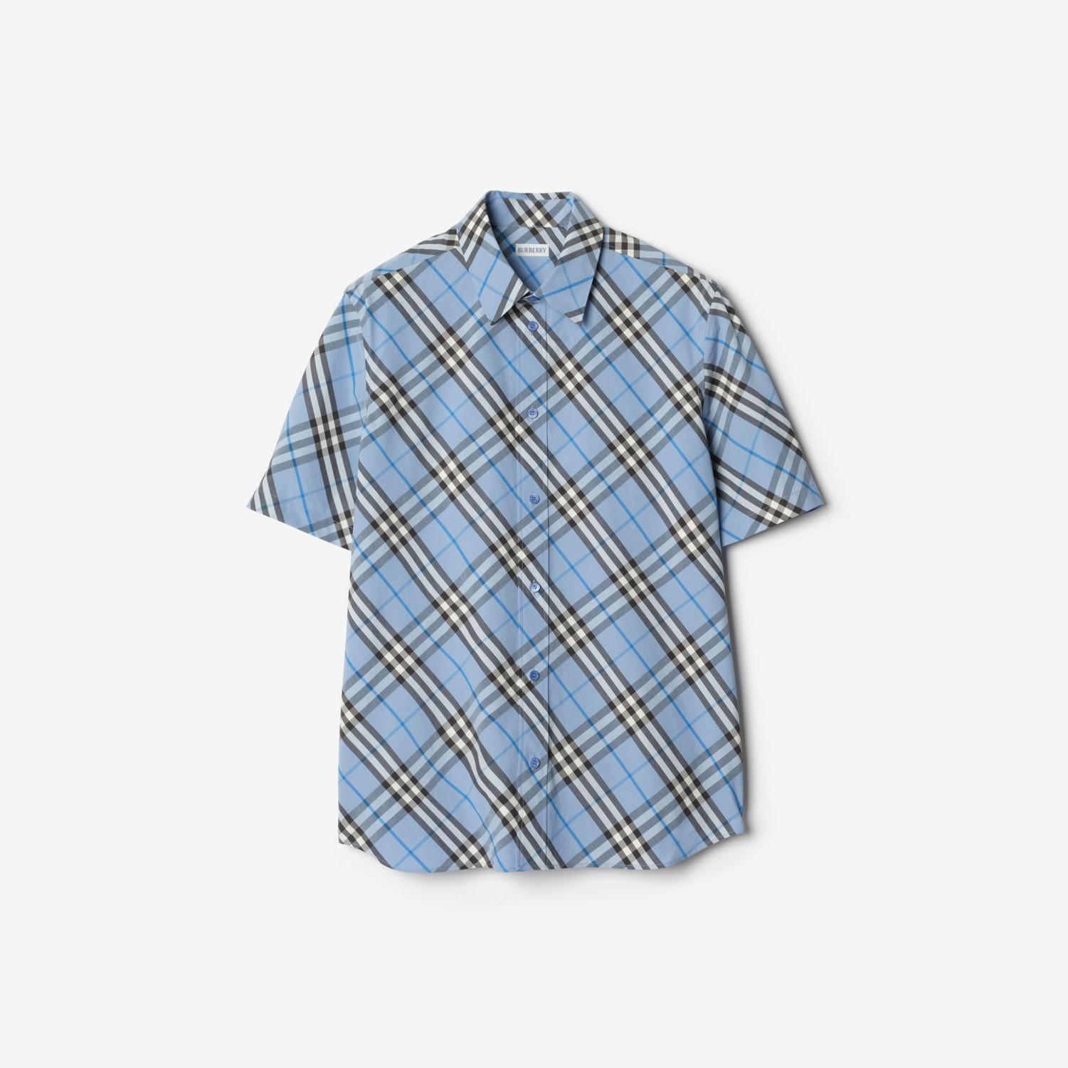 Classic Fit Check Cotton Shirt by BURBERRY