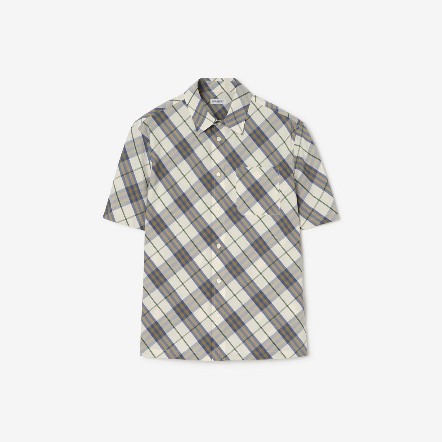 Classic Fit Check Cotton Shirt by BURBERRY