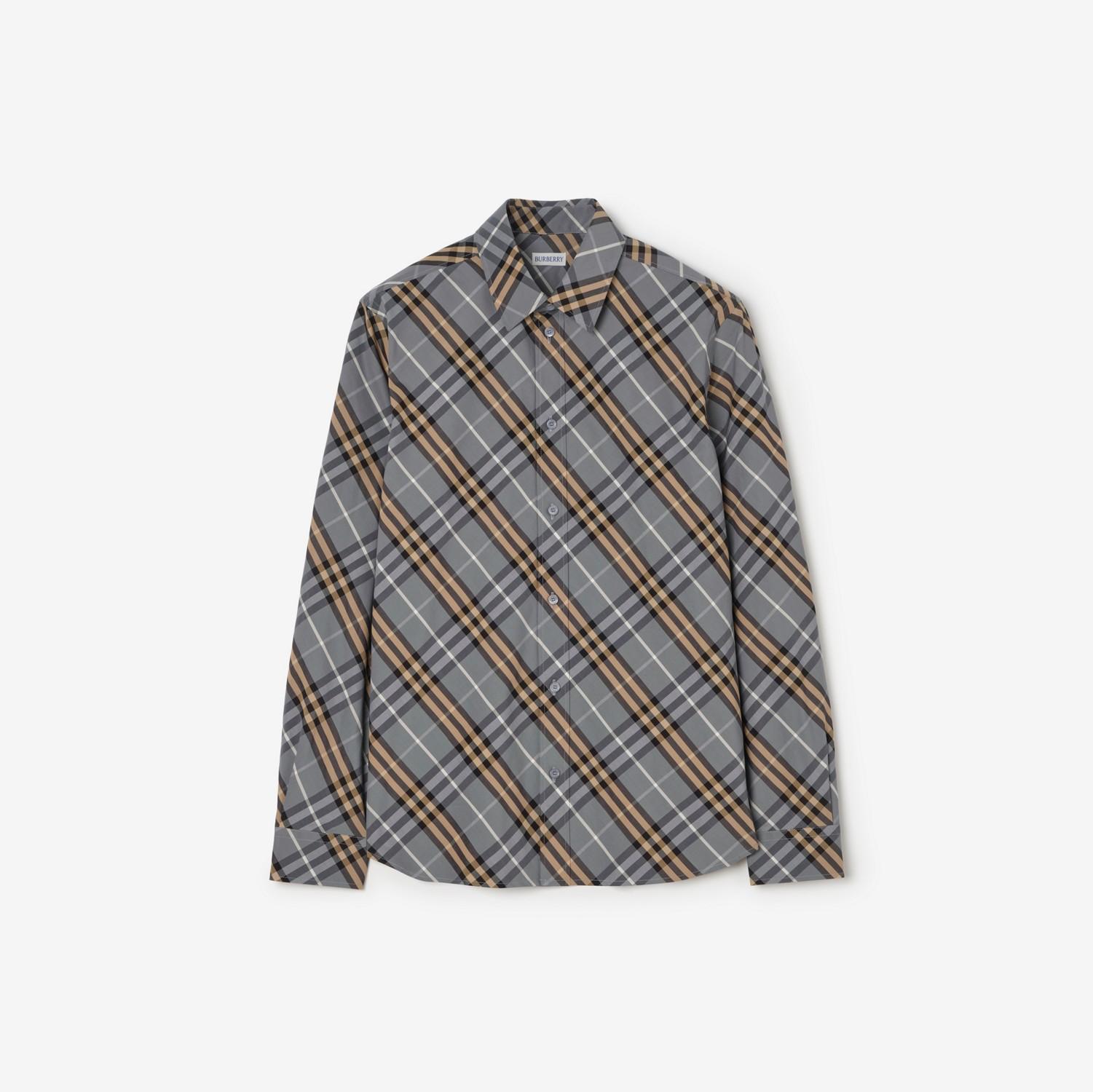 Classic Fit Check Cotton Shirt by BURBERRY