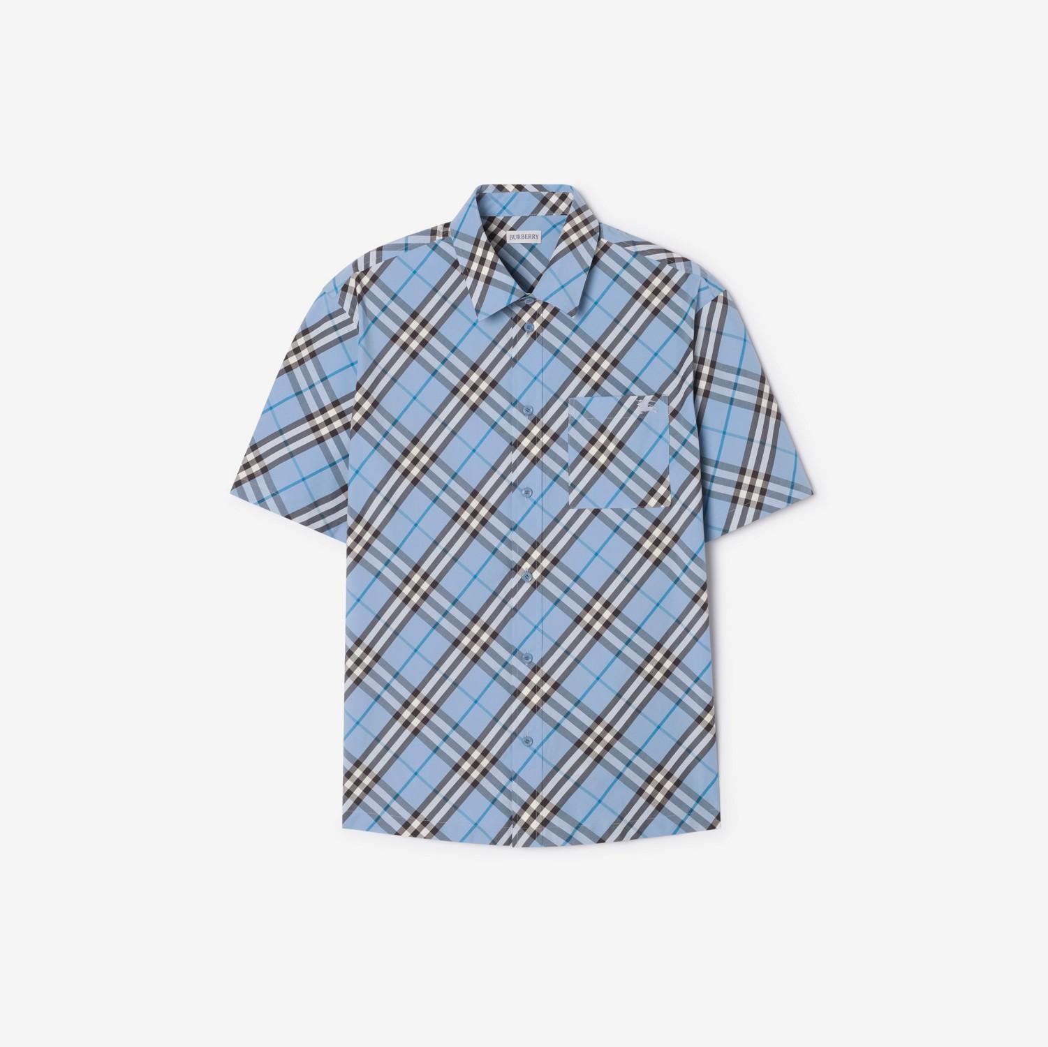 Classic Fit Check Cotton Shirt by BURBERRY