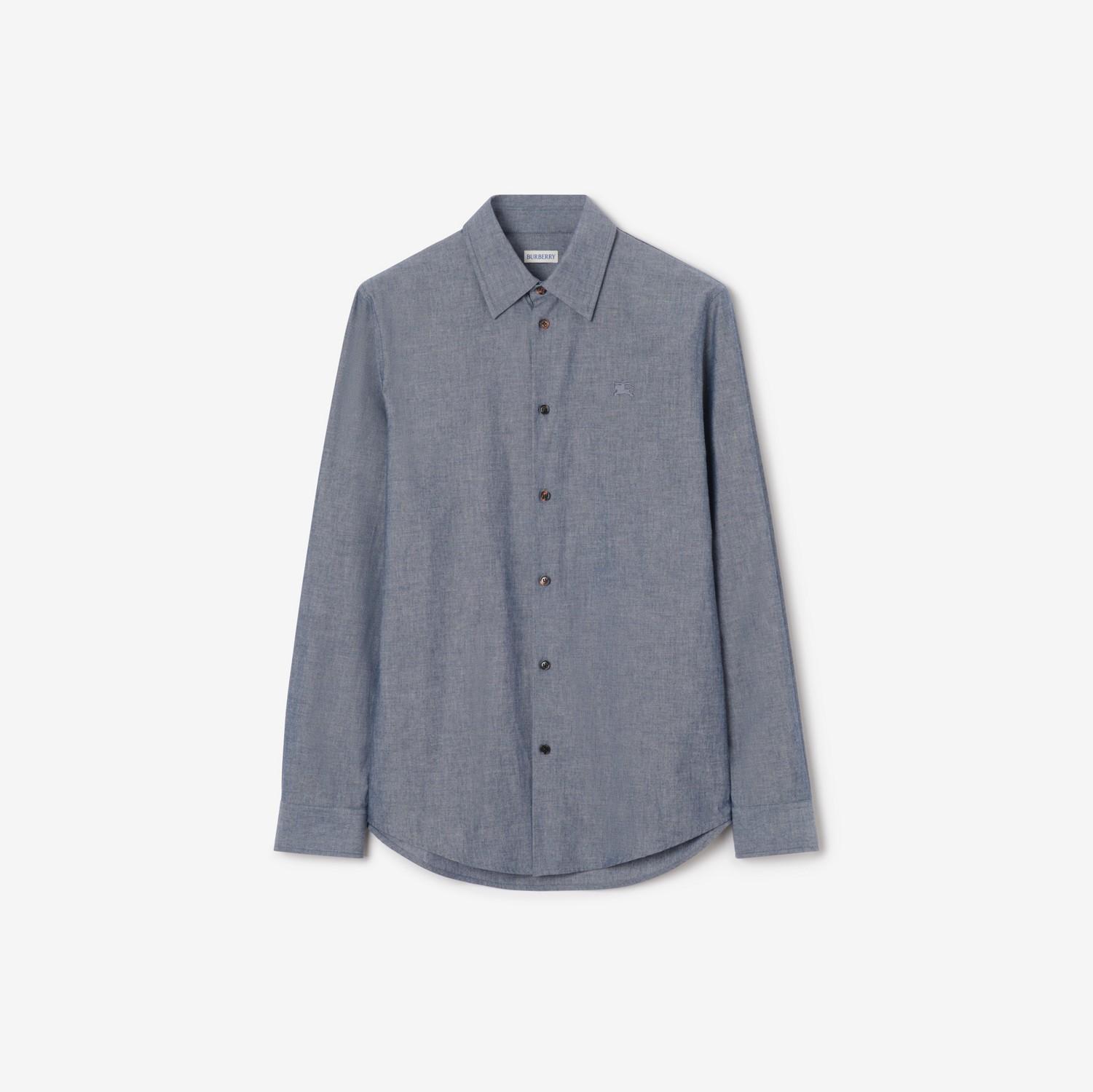 Classic Fit Cotton Blend Shirt by BURBERRY