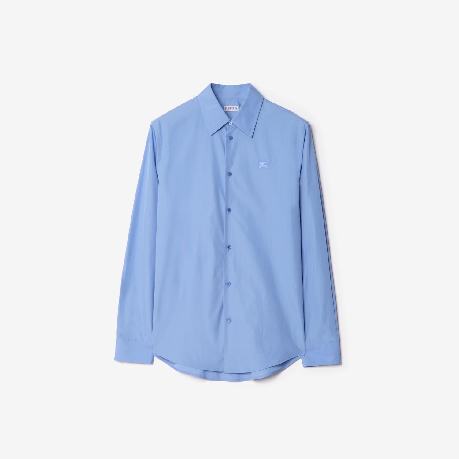 Classic Fit Cotton Poplin Shirt by BURBERRY