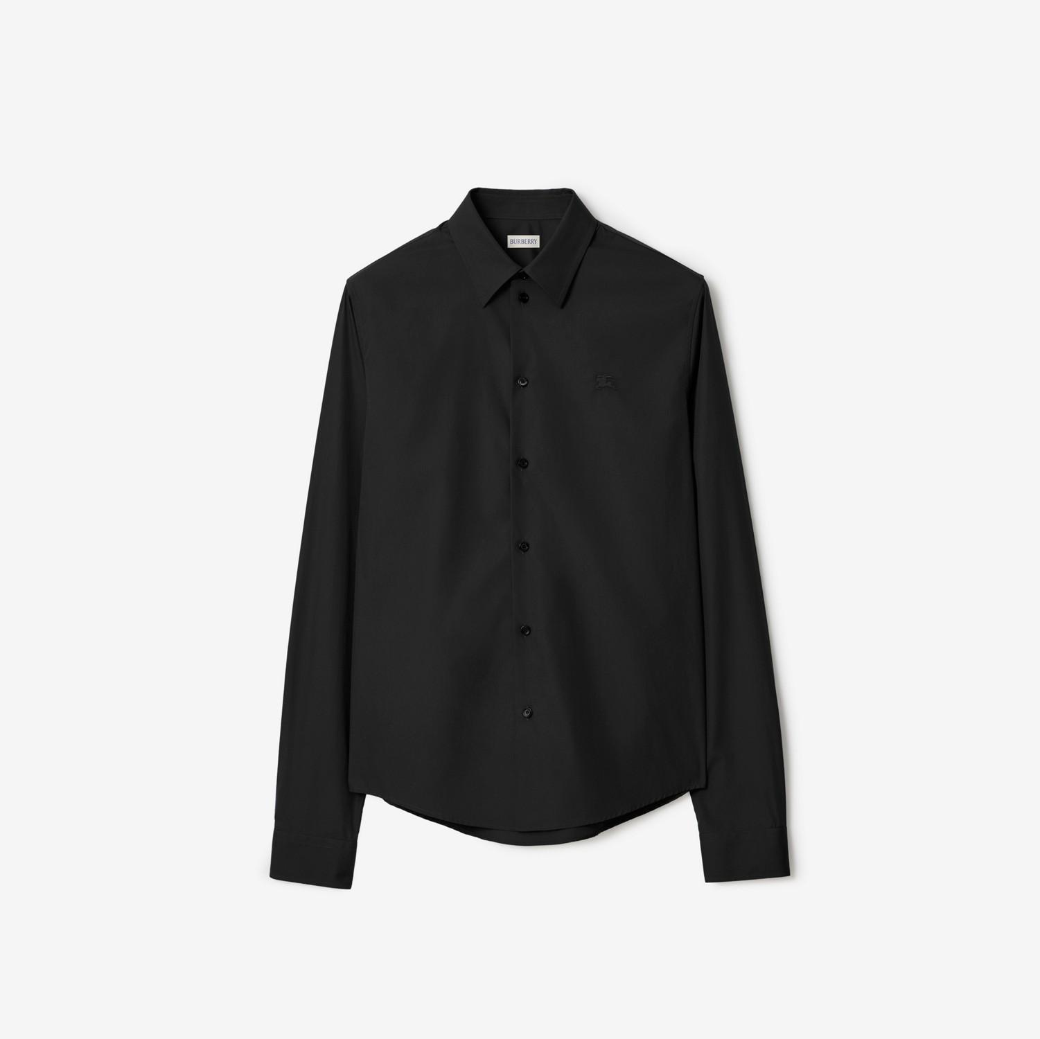 Classic Fit Cotton Poplin Shirt by BURBERRY