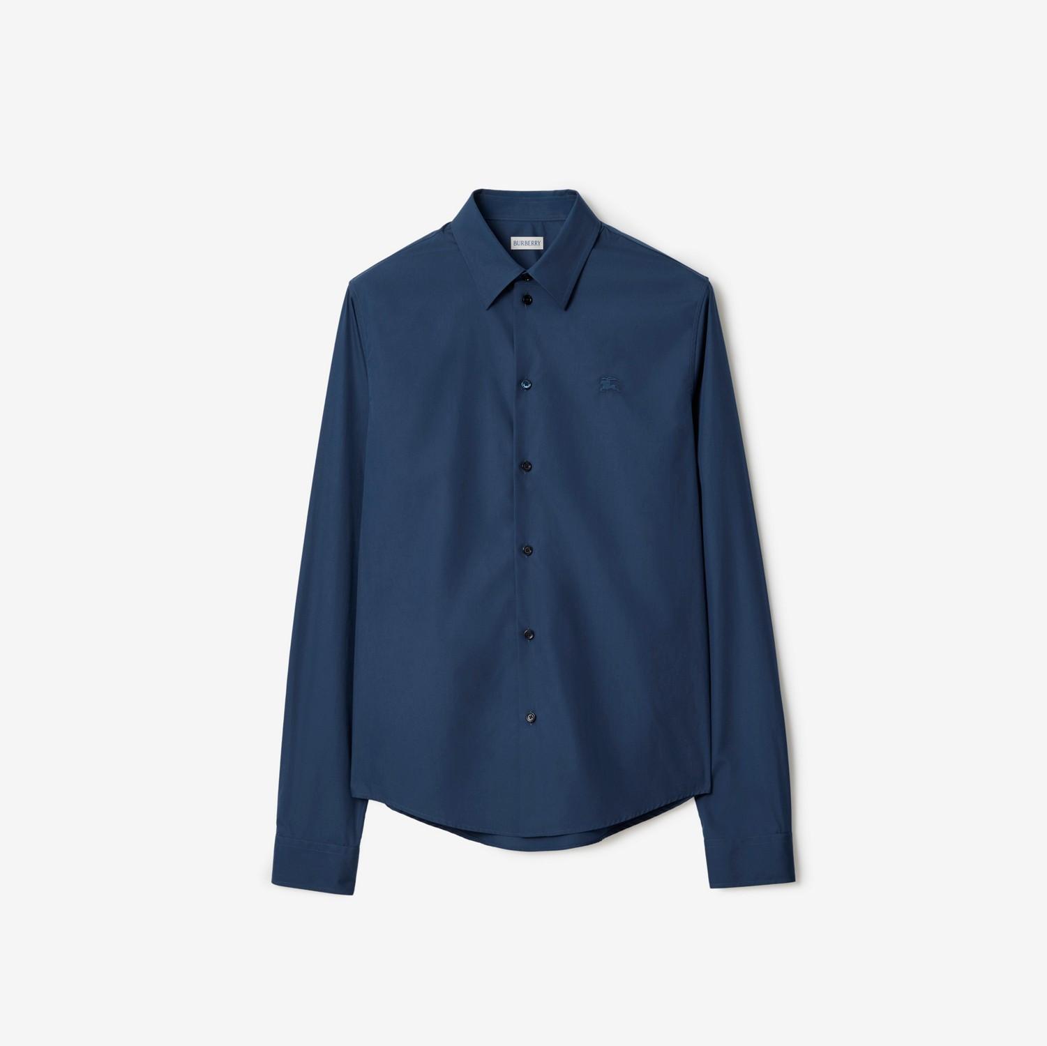 Classic Fit Cotton Poplin Shirt by BURBERRY