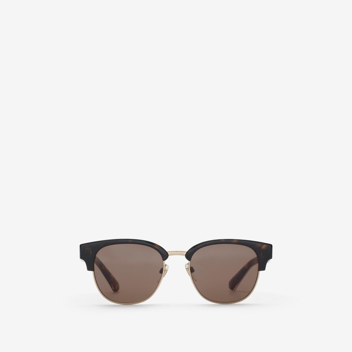Classic Round Sunglasses by BURBERRY