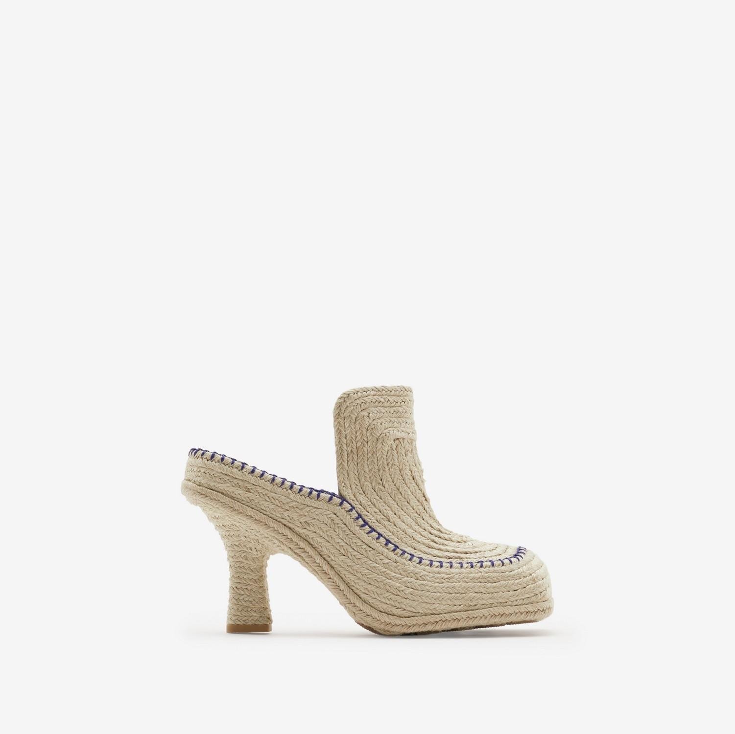 Cord Highland Mules by BURBERRY