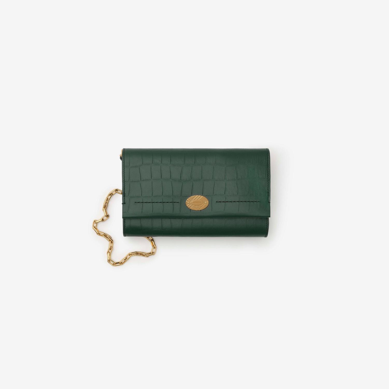 Cotswolds Chain Strap Wallet by BURBERRY